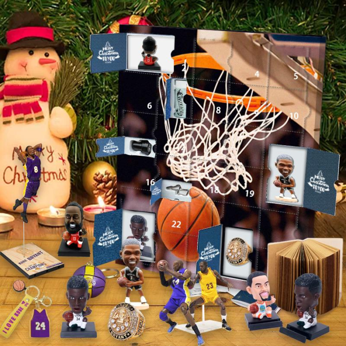 2024 Christmas Basketball Fan Advent Calendar