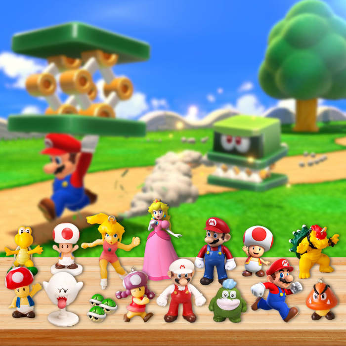 Mario Advent Calendar -- The One With 24 Little Doors