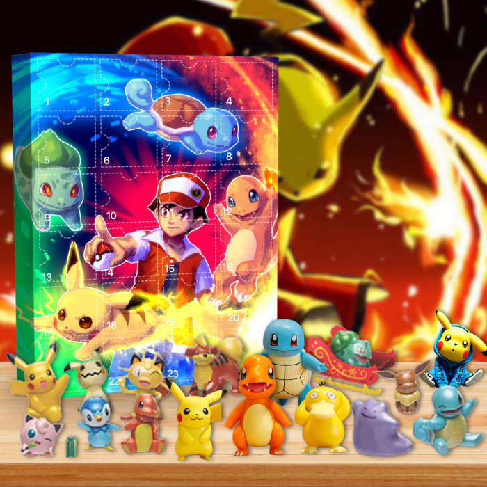 Pokémon Advent Calendar -- The One With 24 Little Doors
