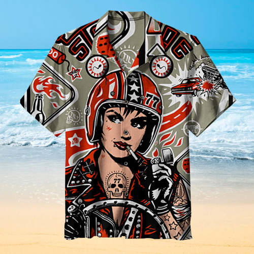 Queens of the Stone Age Pinball |Universal Hawaiian Shirt