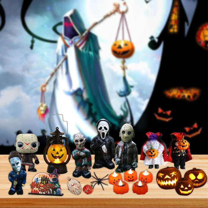 Halloween Advent Calendar -- The One With 24 Little Doors