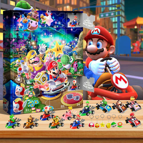 Mario Kart Advent Calendar -- The One With 24 Little Doors