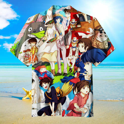 Studio Ghibli |Unisex Hawaiian Shirt