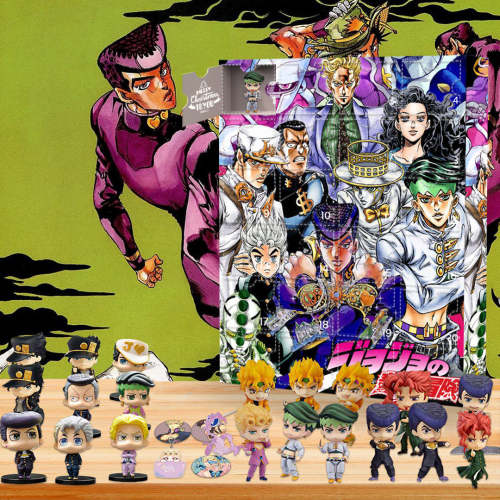 JoJo's Bizarre Adventure Advent Calendar -- The One With 24 Little Doors