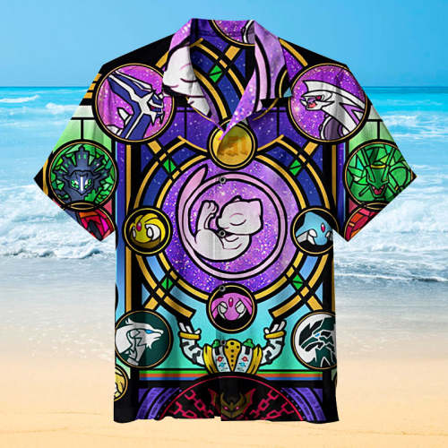 The Enigmatic Mew |Universal Hawaiian Shirt