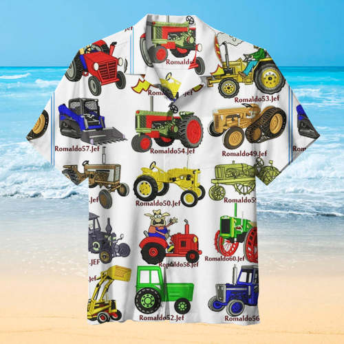 Classic and Vintage Tractors |Unisex Hawaiian Shirt