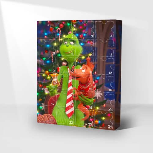 The Grinch Advent Calendar -- The One With 24 Little Doors