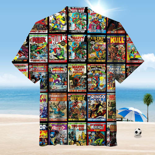 Marvel Comics |Unisex Hawaiian Shirt
