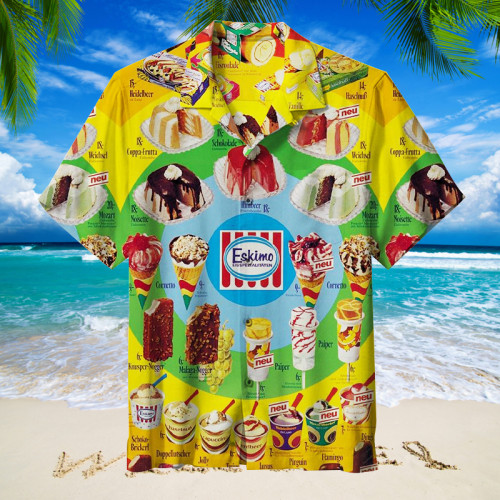 Oh, those old summers, those old ice creams |Unisex Hawaiian Shirt