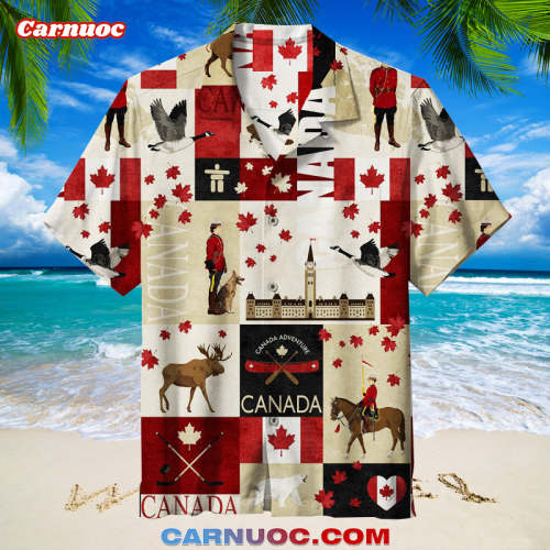 Canada Day | Hawaiian Shirt