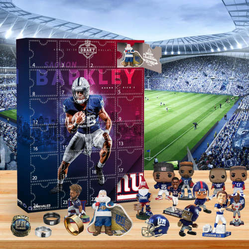 New York Giants Advent Calendar - Contains 24 Gifts