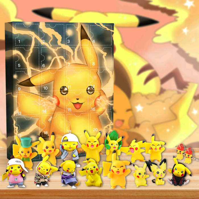 2023 Pikachu Advent Calendar -- The One With 24 Little Doors