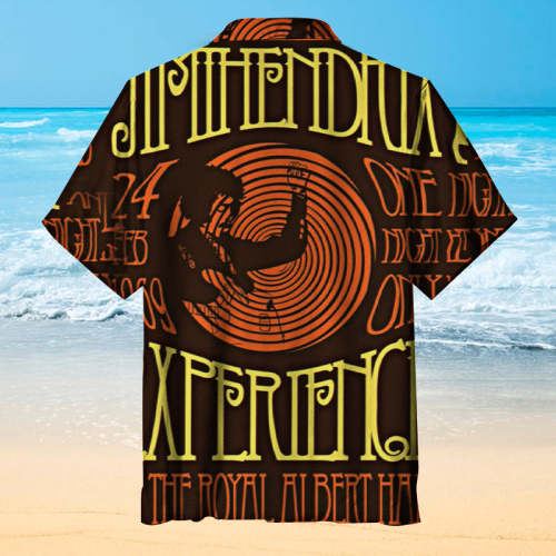 Jimi Hendrix Poster Concert |Universal Hawaiian Shirt
