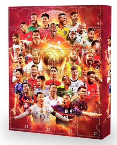 2025 World Cup Advent Calendar -- The One With 24 Little Doors