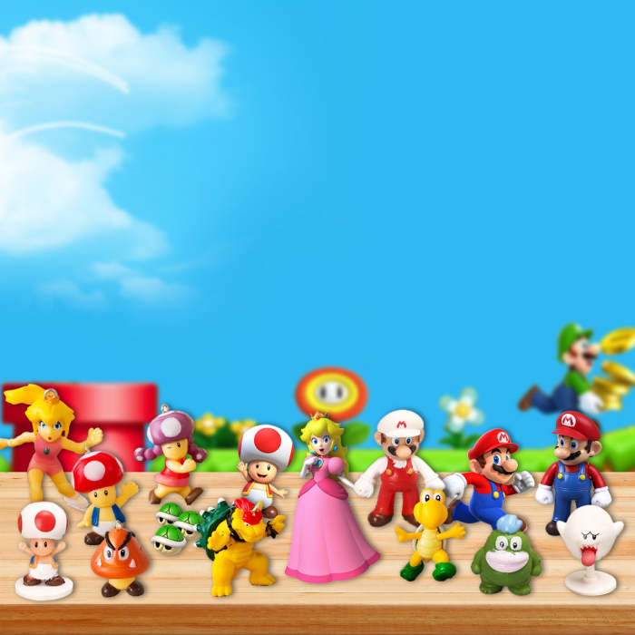 Mario Advent Calendar -- The One With 24 Little Doors