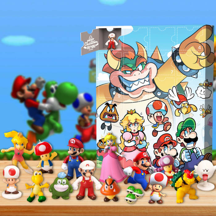 Mario Advent Calendar -- The One With 24 Little Doors