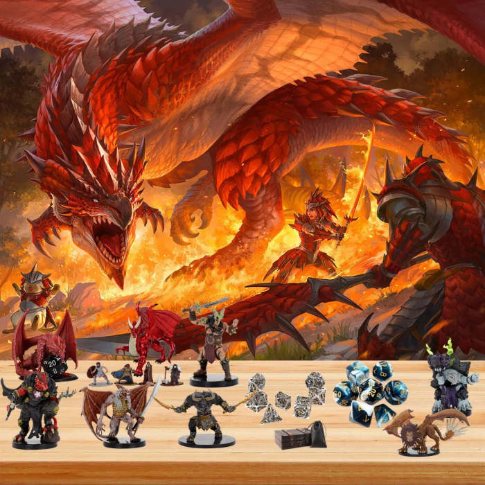 Dungeons & Dragons Advent Calendar24 Gifts Are In It