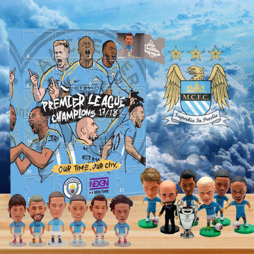 2024 Manchester City F.C. Advent Calendar -- The One With 24 Little Doors