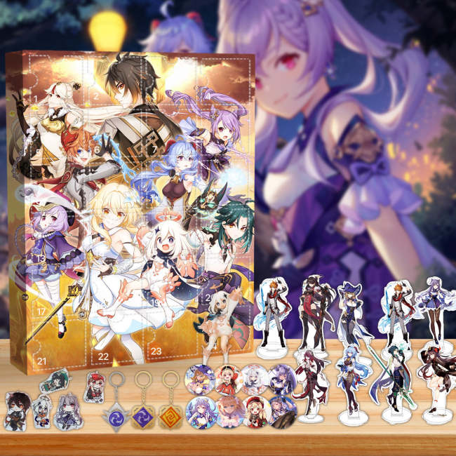 2024 Genshin Impact Advent Calendar -- The One With 24 Little Doors