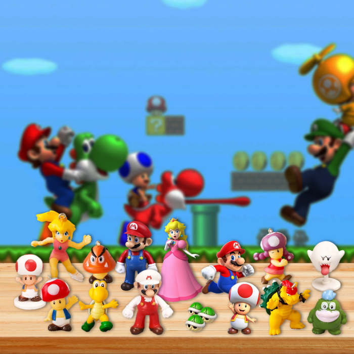Mario Advent Calendar -- The One With 24 Little Doors