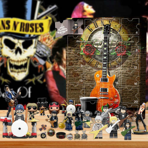 Guns N' Roses Advent Calendar -- The One With 24 Little Doors