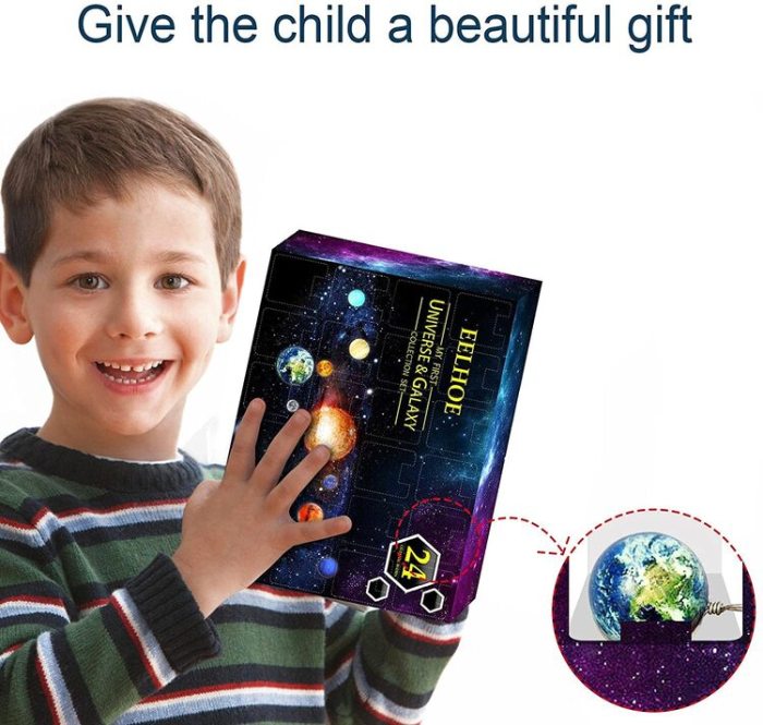 Universe Galaxy Christmas Advent Calendar -- The One With 24 Little Doors