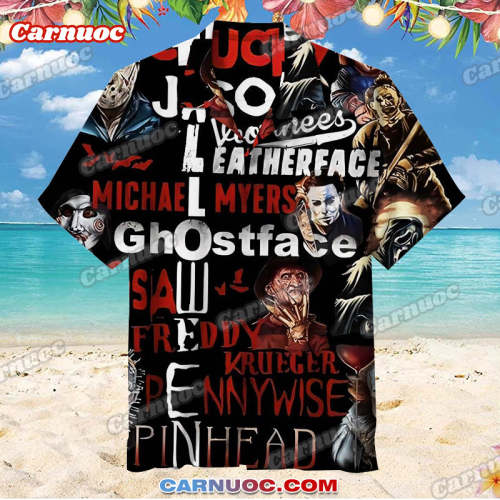 Halloween and Horror Characters | Hawaiian Shirt
