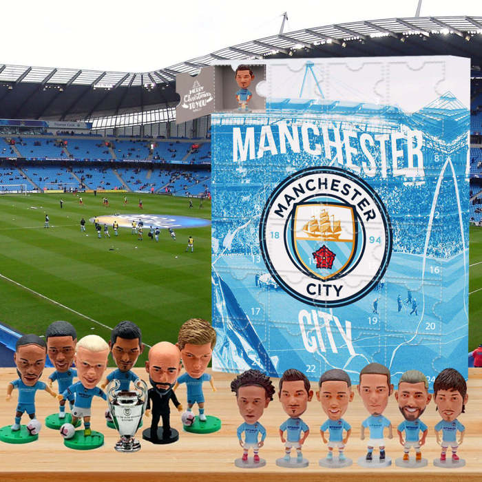 2024 Manchester City F.C. Advent Calendar -- The One With 24 Little Doors