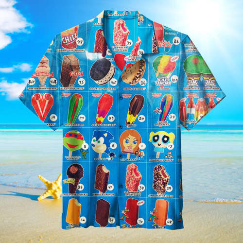 Oh, those old summers, those old ice creams |Unisex Hawaiian Shirt#010