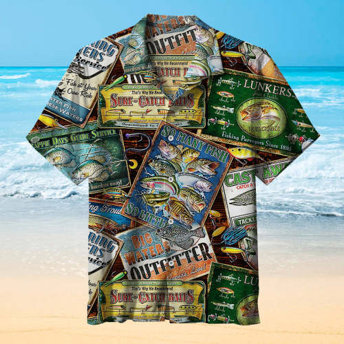 Fish Signs |Unisex Hawaiian Shirt