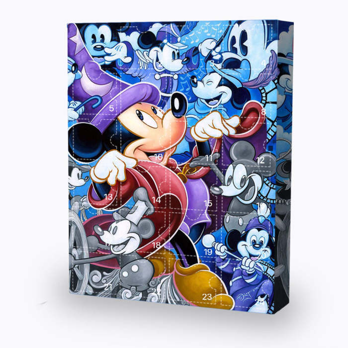 Mickey Mouse Advent Calendar -- The One With 24 Little Doors