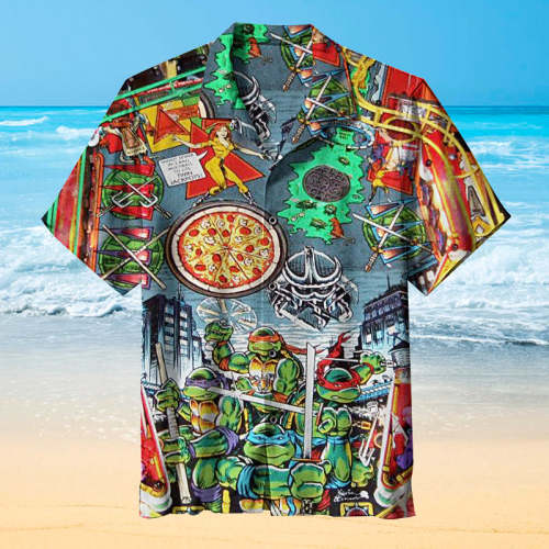 Ninja Turtles Pinball |Universal Hawaiian Shirt
