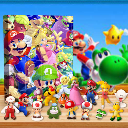 Super Mario Advent Calendar -- The One With 24 Little Doors