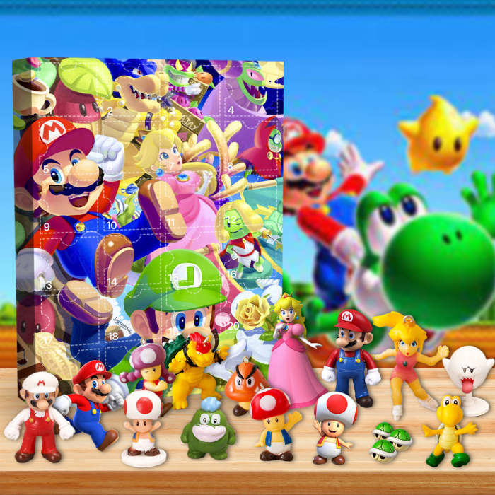 Mario Advent Calendar -- The One With 24 Little Doors