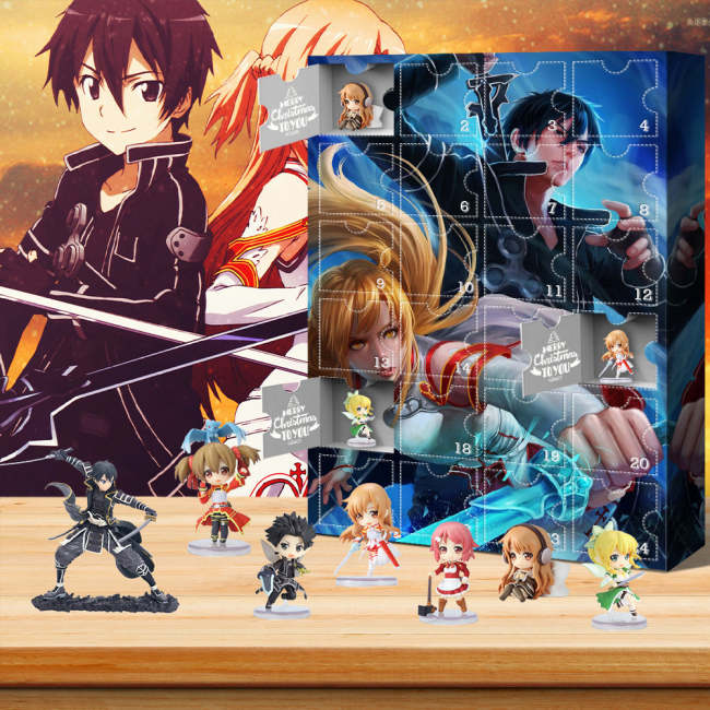 Sword Art Online Advent Calendar -- The One With 24 Little Doors