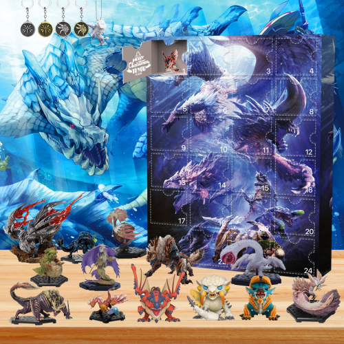 Monster Hunter Advent Calendar -- The One With 24 Little Doors