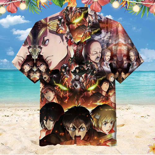 Attack on Titan | Unisex Hawaiian Shirt