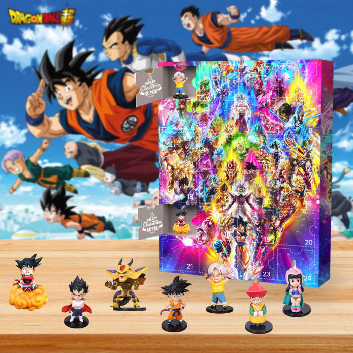 Dragon Balls Advent Calendar -- The One With 24 Little Doors