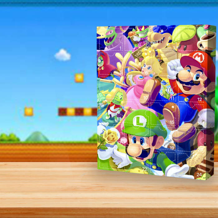 Mario Advent Calendar -- The One With 24 Little Doors
