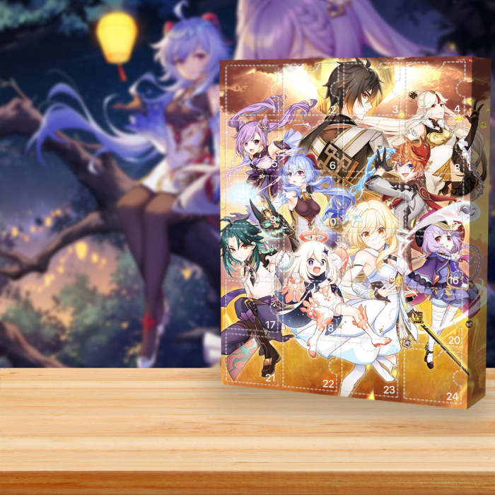 2024 Genshin Impact Advent Calendar -- The One With 24 Little Doors