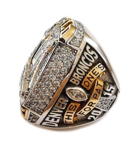 2015 Denver Broncos Super Bowl Ring