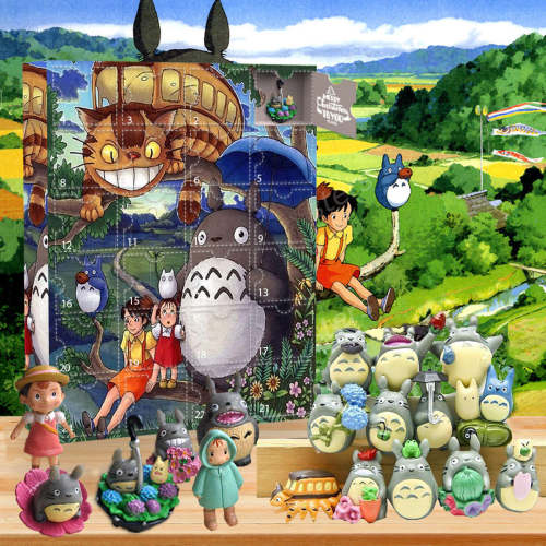 My Neighbor Totoro Advent Calendar -- The One With 24 Little Doors