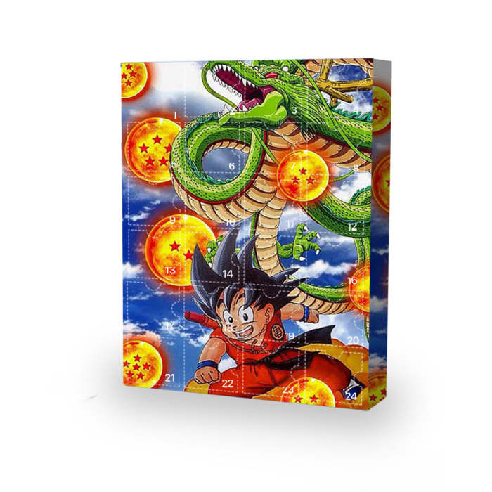 Dragon Balls Advent Calendar -- The One With 24 Little Doors
