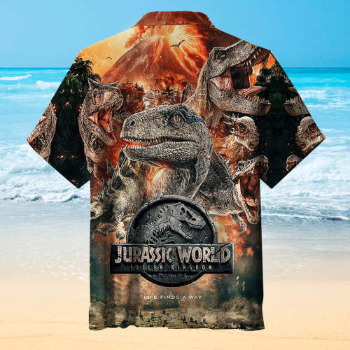 Jurassic World Fallen Kingdom|Universal Hawaiian Shirt
