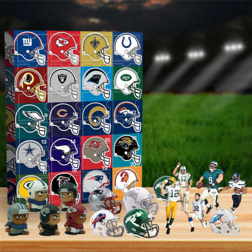 NFL Advent Calendar 2024 -- The One With 24 Little Doors