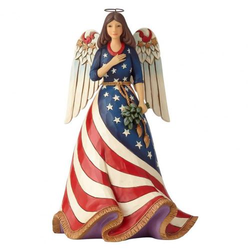 Beautiful Independence Day Female Angel Resin Crafts