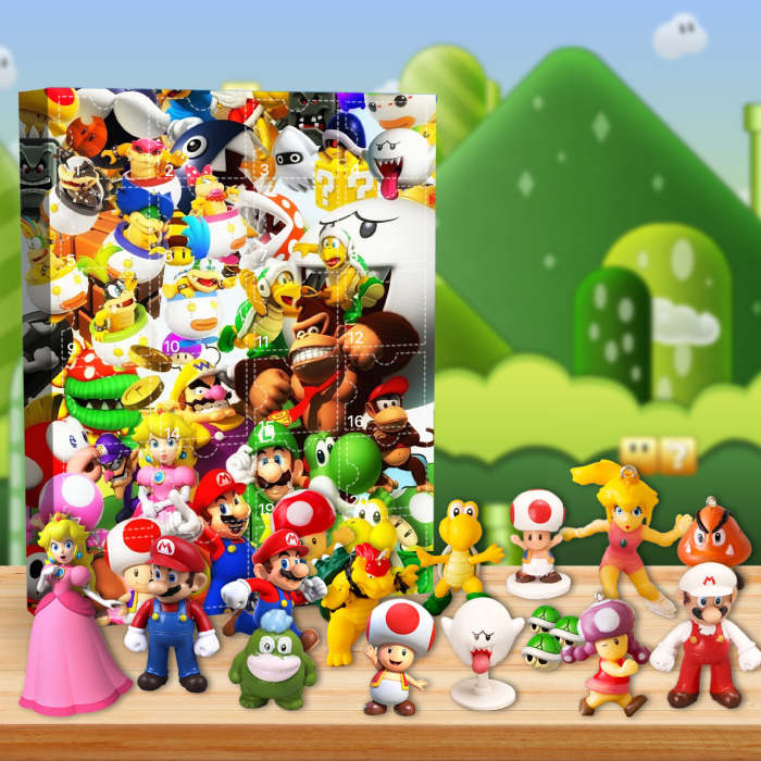 Mario Advent Calendar -- The One With 24 Little Doors