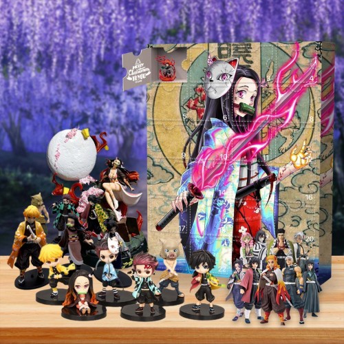 2025 Demon Slayer Advent Calendar -- The One With 24 Little Doors