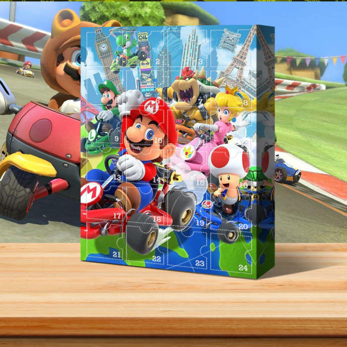 Mario Kart Advent Calendar -- The One With 24 Little Doors