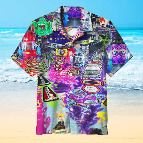 Ghostbusters Pinball |Universal Hawaiian Shirt